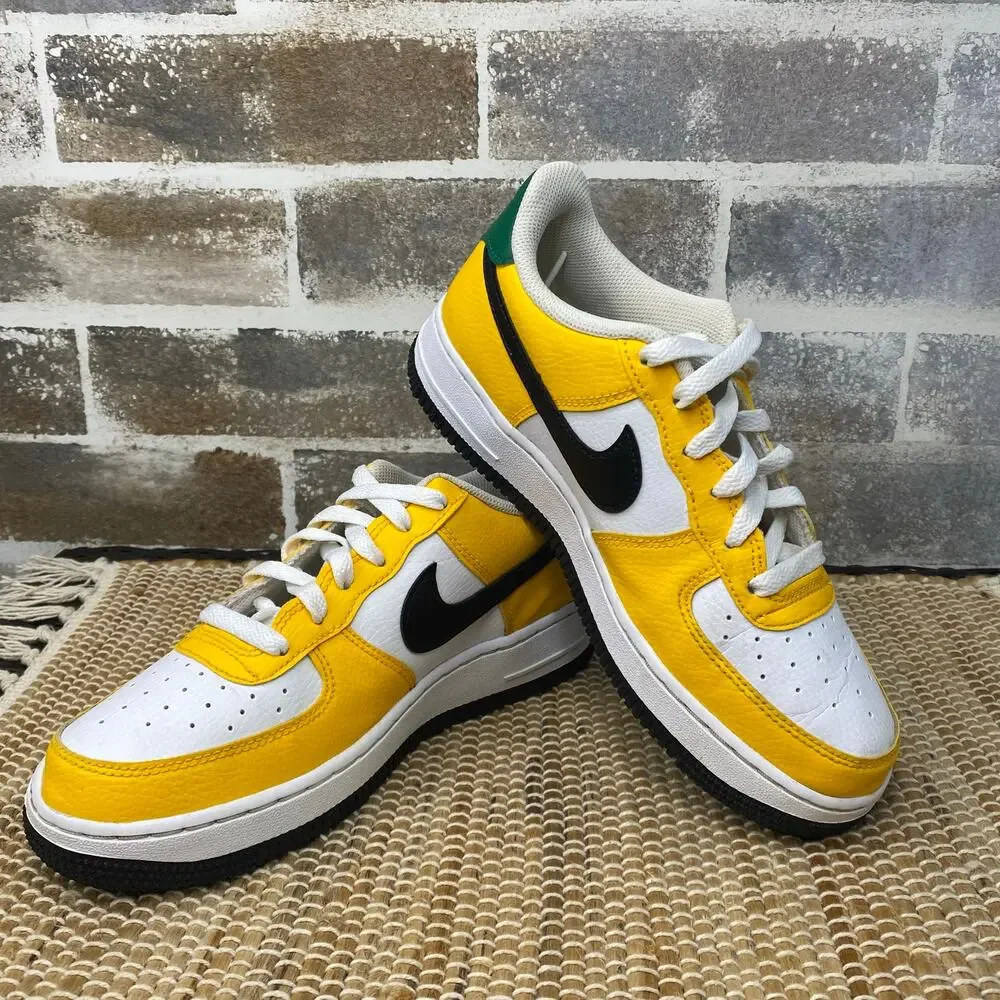 Nike Air Force 1 GS Oakland Athletics Sneakers FN8008-700 Size 5.5Y